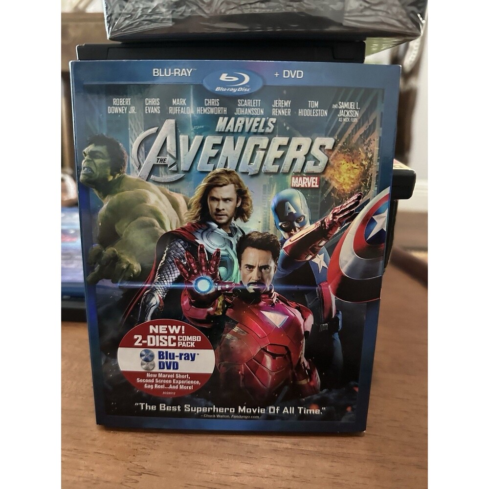 Marvel's The Avengers (Two-Disc Blu-ray/DVD Combo in Blu-ray Packaging) DVDs